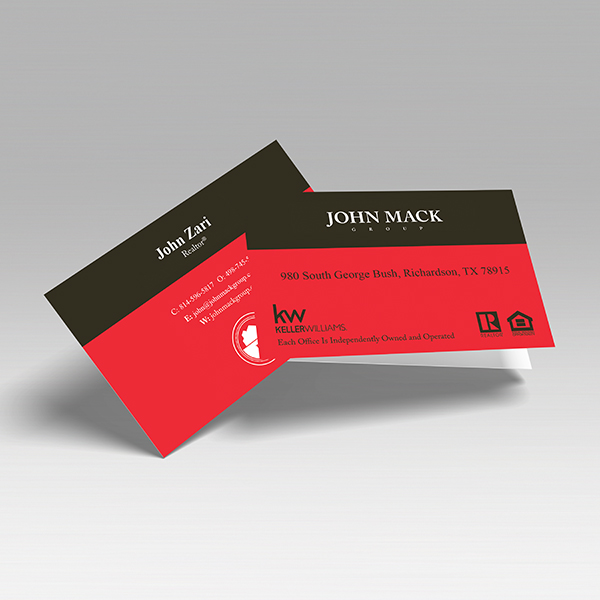 Folded Business Cards 1