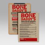 Cardstock Menus 1