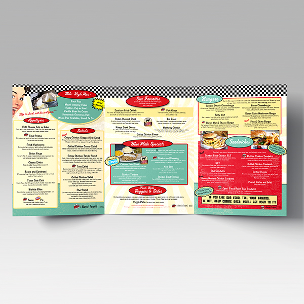 Take Out / To Go Menus 3