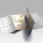Water / Tear Resistant Menus 3