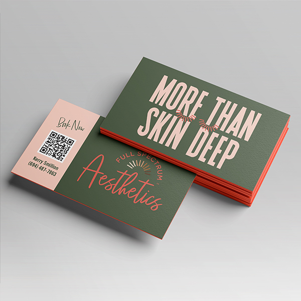 Painted Edge Business Cards 3