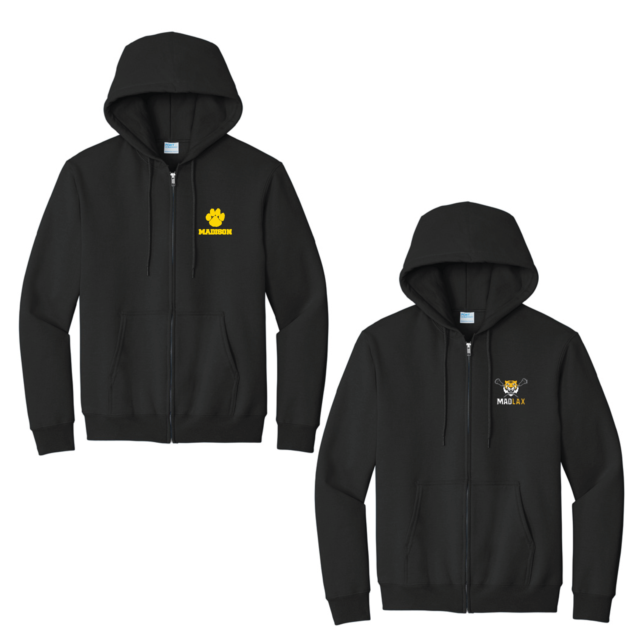 Zippered Hoodie
