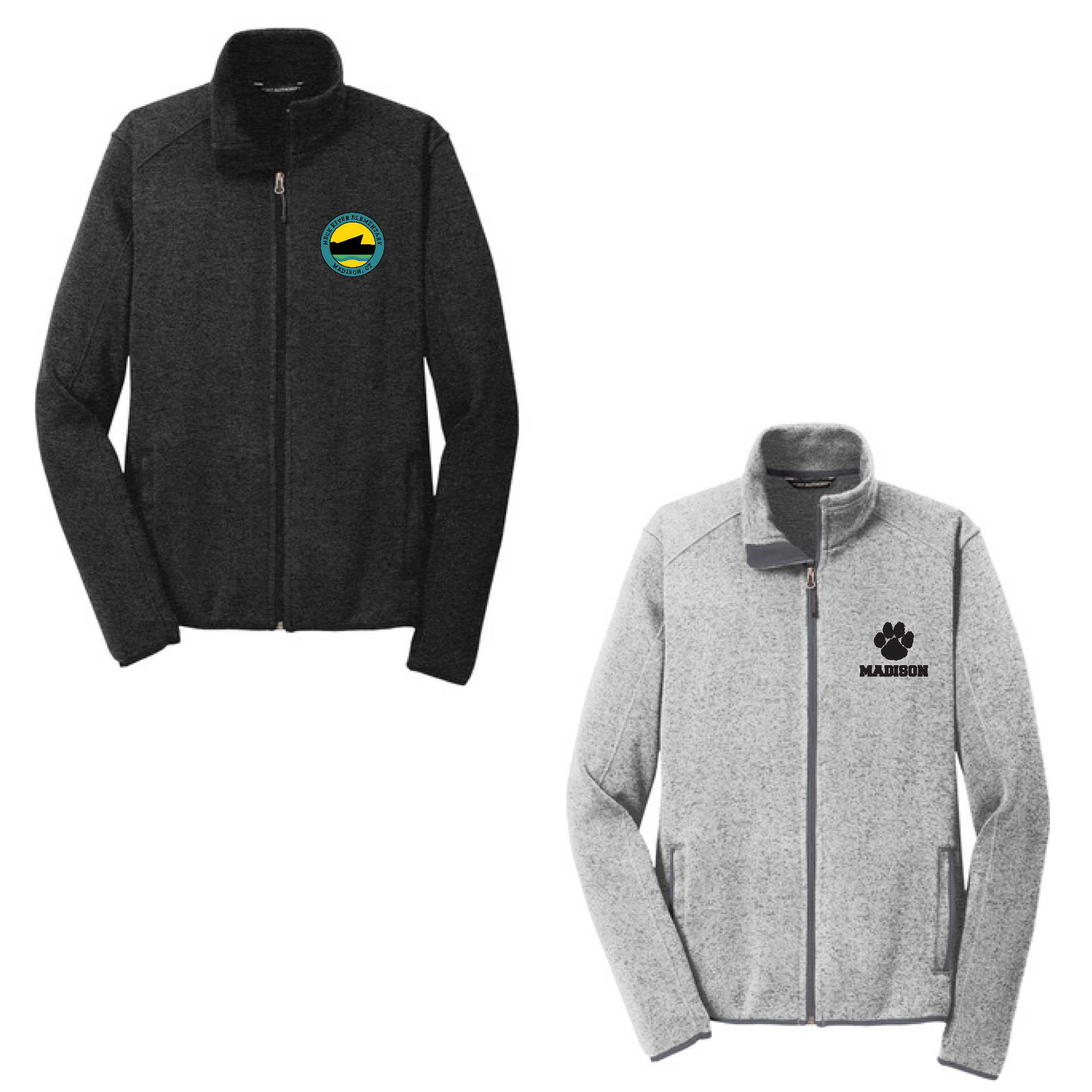 Adult Sweater Fleece Jacket