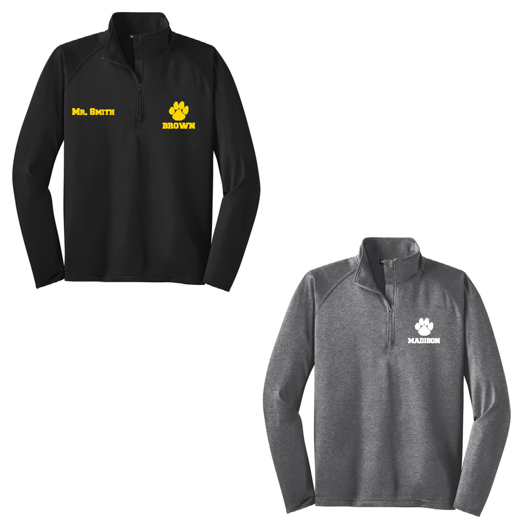 Adult Quarter Zip Pullover