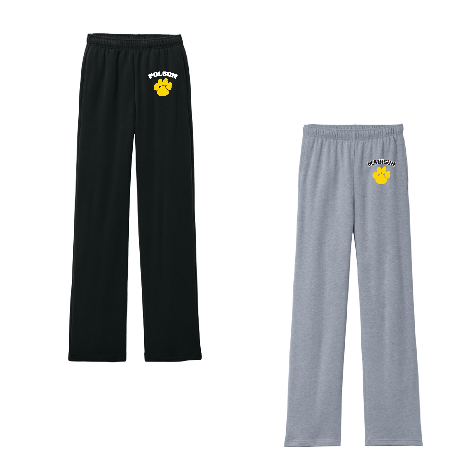 Straight Leg Sweatpants