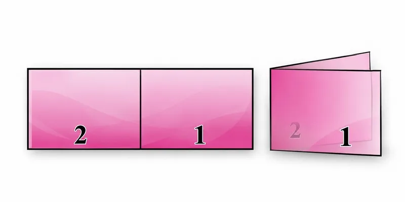 Bi-fold brochure example 1