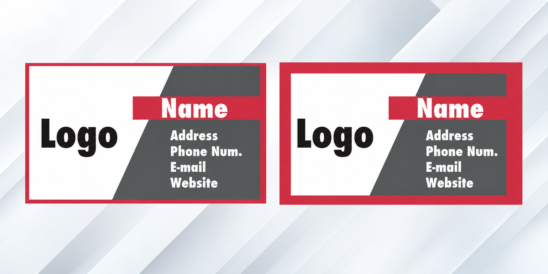 Thin borders example