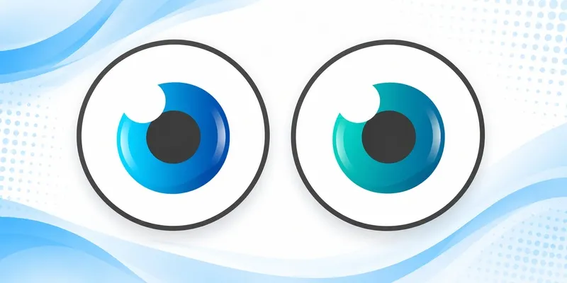 Color perception example
