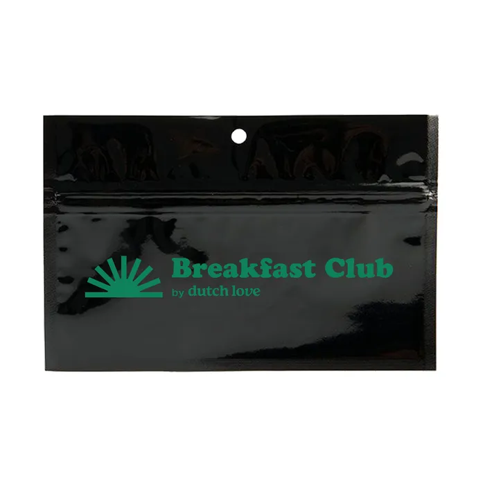 Hanging Zipper Barrier Bag To Hold Pre-Rolls, Joints, Blunts 6" X 2 3/4"