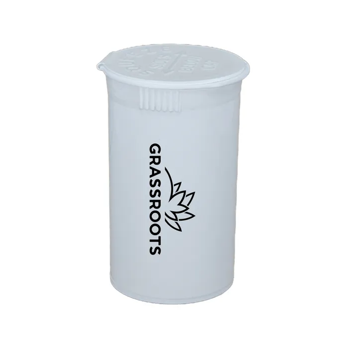 3.5 Gram Squeezetop Child-Resistant Vial / Container
