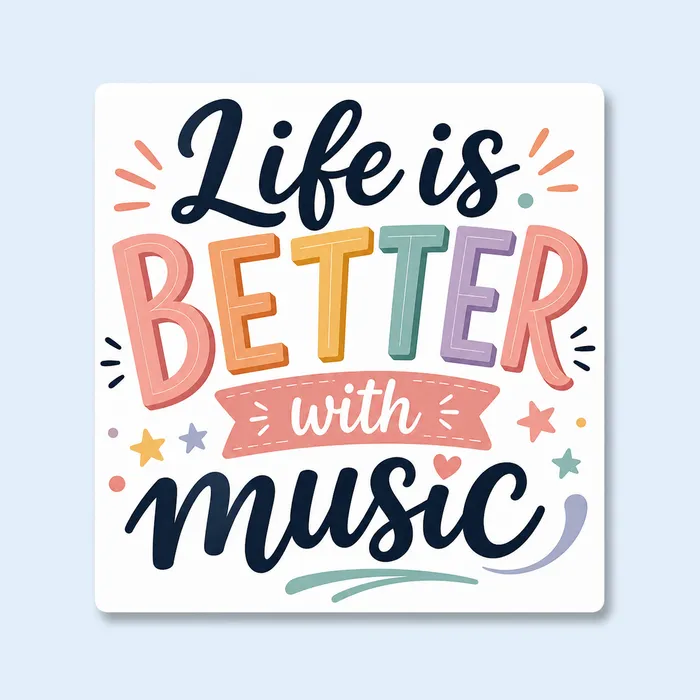 Sticker Singles Design