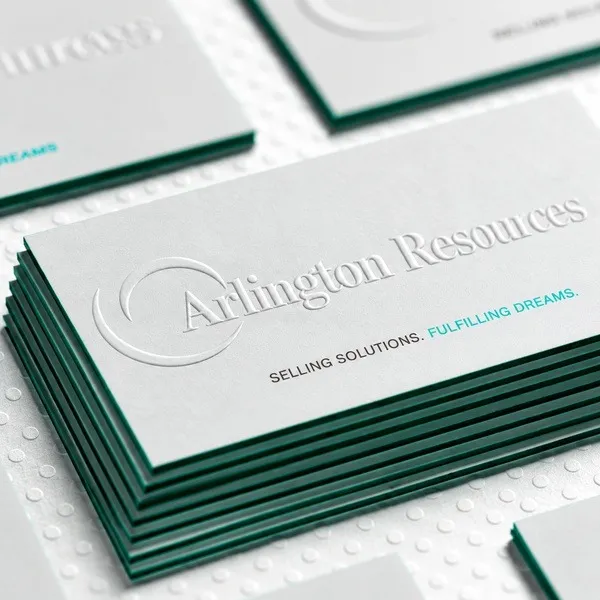 Suede Emboss Cards
