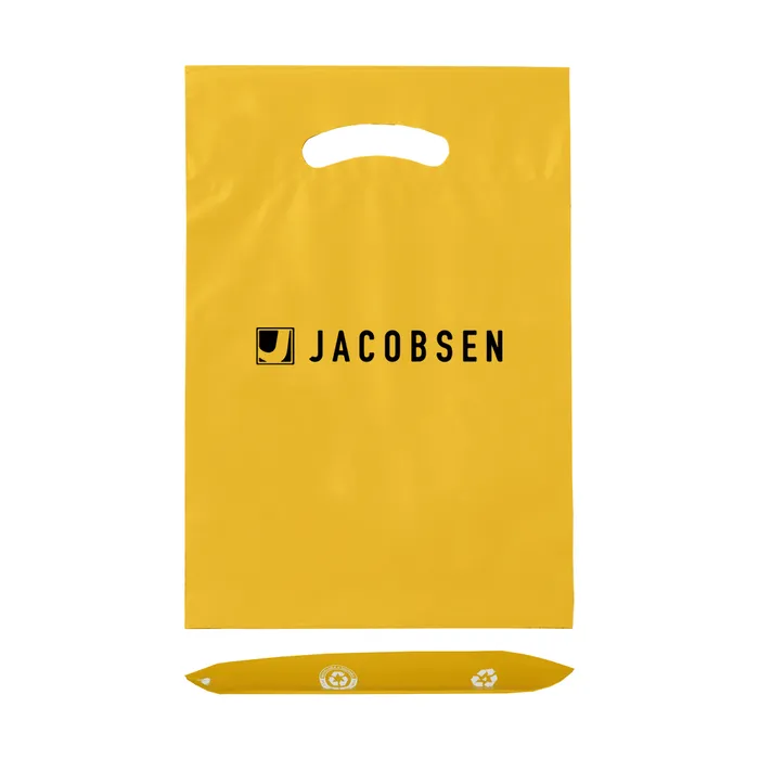 Fold-Over Reinforced Die Cut Bag |9x13x2|
