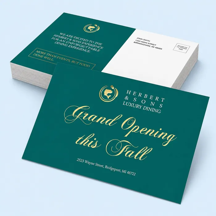 Raised Foil Cards