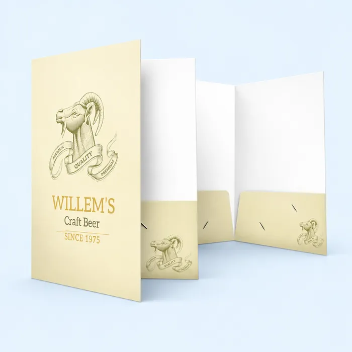 Natural Textured Folder