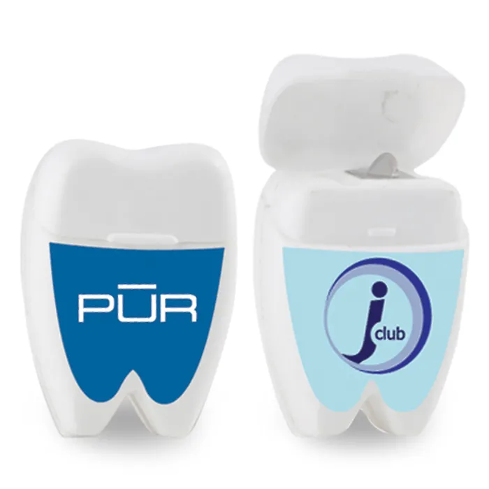 Tooth Shaped Mint Dental Floss