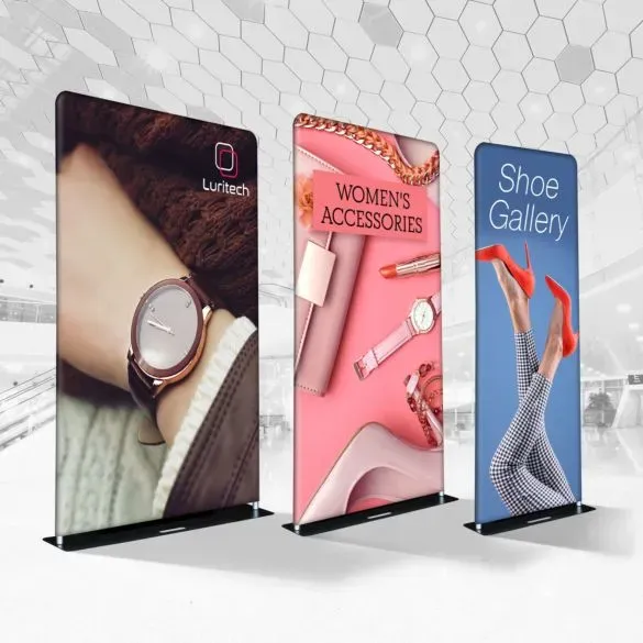 Fabric Floor Displays