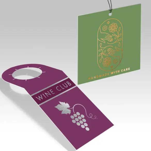 Foil Hang Tags