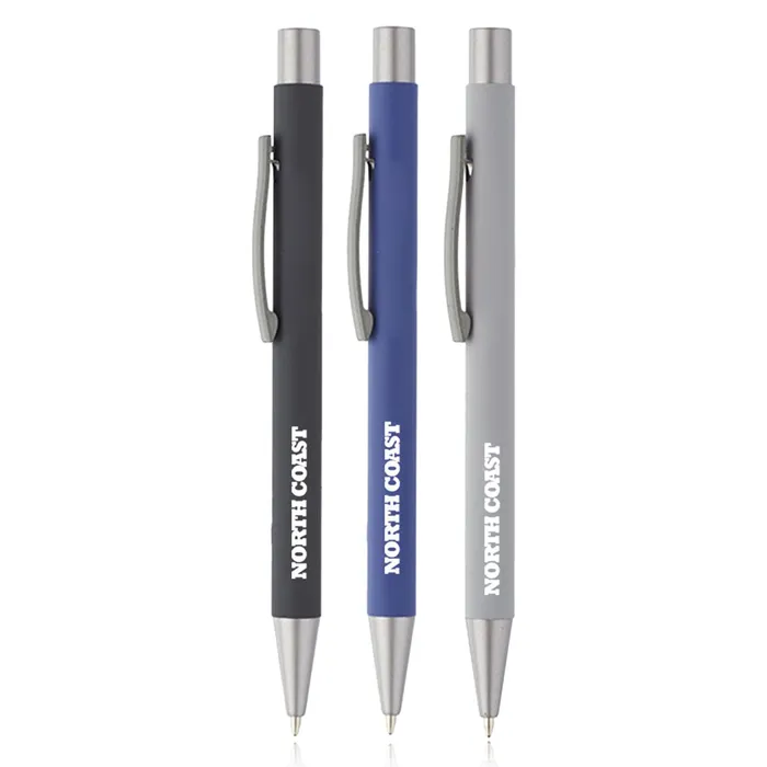 Cordova Rubber Coated Metal Pens
