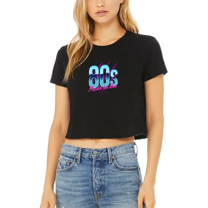 Bella Canvas Ladies Flowy Cropped T-Shirt