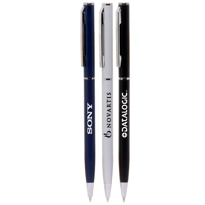 Skinny Metal Ballpoint Pens