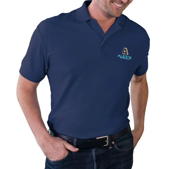 Blue Generation Mens Value Soft Touch Polo Shirts