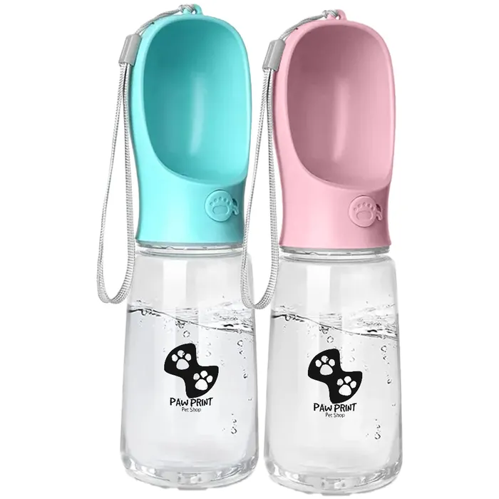 19 oz Leak Proof Pet Water Dispenser Bottle