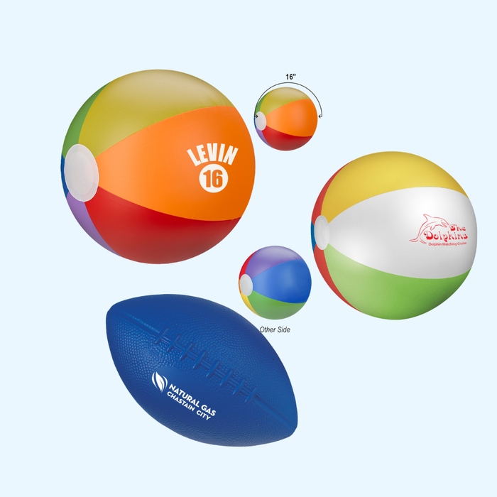 Footballs & Beach Balls