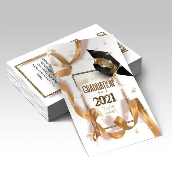 Flat Invitations