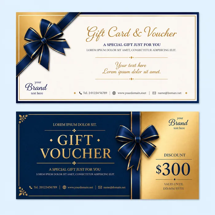 Gift Certificates Design