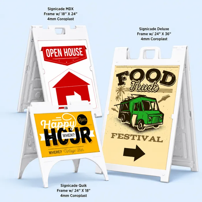 A-Frame Sidewalk Signs