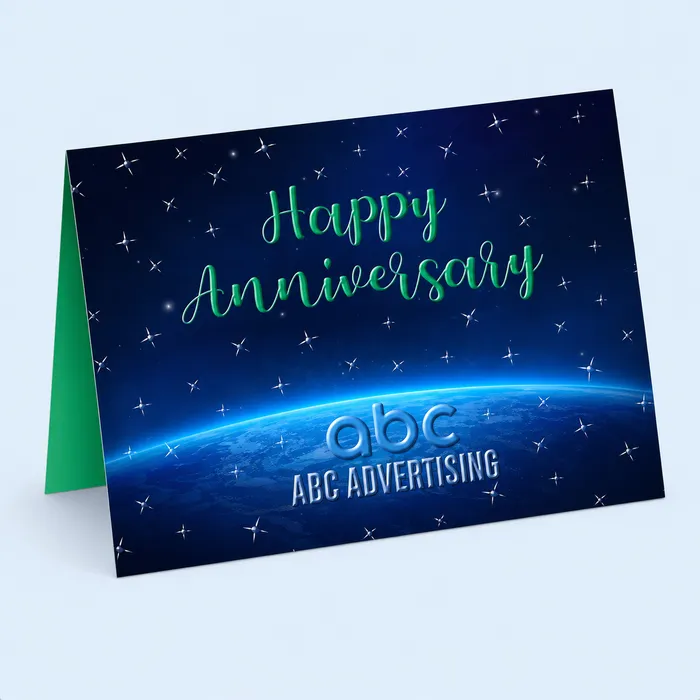 Raised Spot UV Greeting Cards