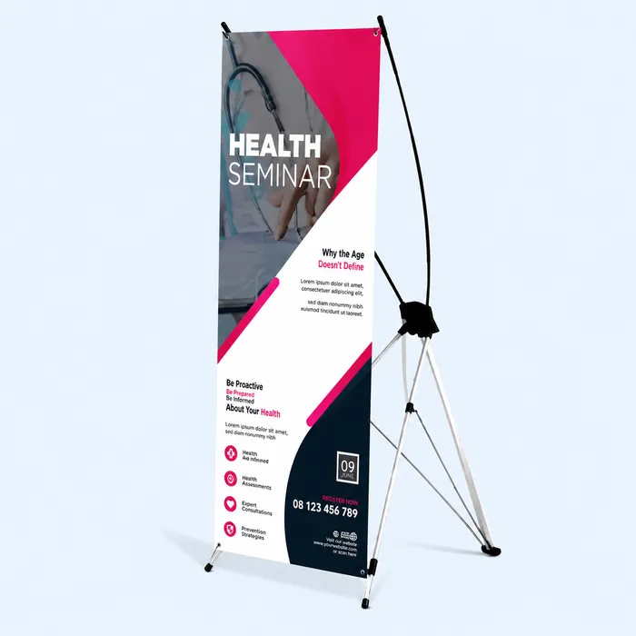 X-Style Banner Stands (Outdoor)