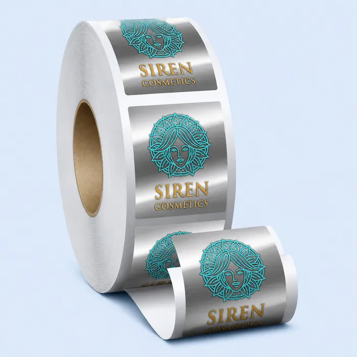 Metallic Roll Labels