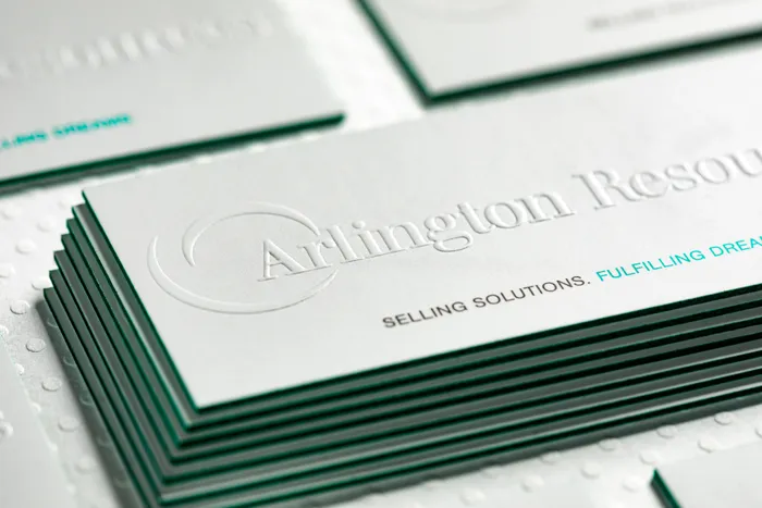 Aras Latvys Suede Business Card