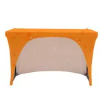 4' UltraFit Curve Table Throw 4