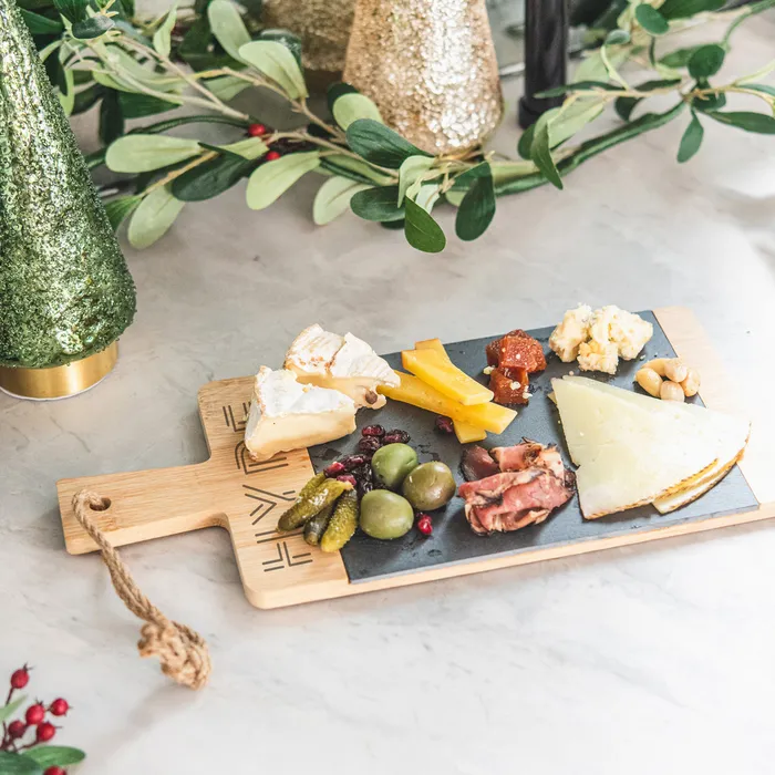 Bamboo & Slate Charcuterie Cutting Board 4