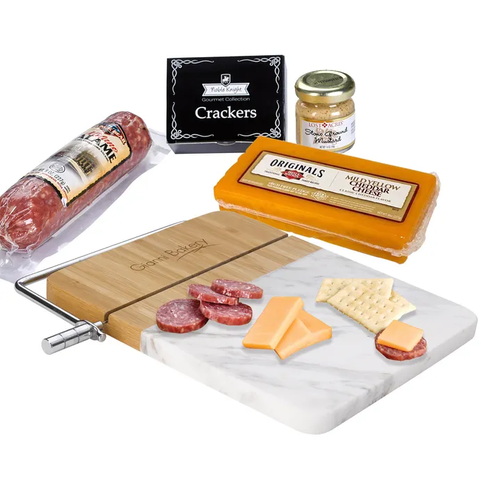 Marble Cutting Board Charcuterie Set 2