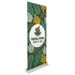 33.5" Deluxe Pro Retractor Single-Banner Kit (No-Curl Opaque Fabric) 3
