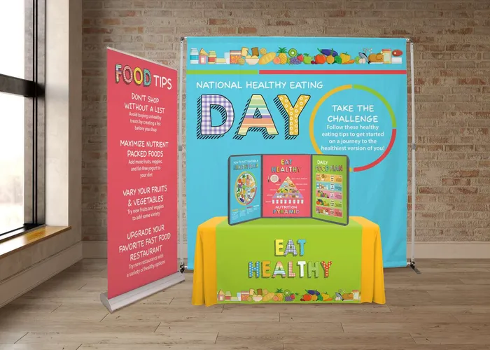 46.5" Deluxe Pro Retractor Single-Banner Kit (No-Curl Opaque Fabric) 7