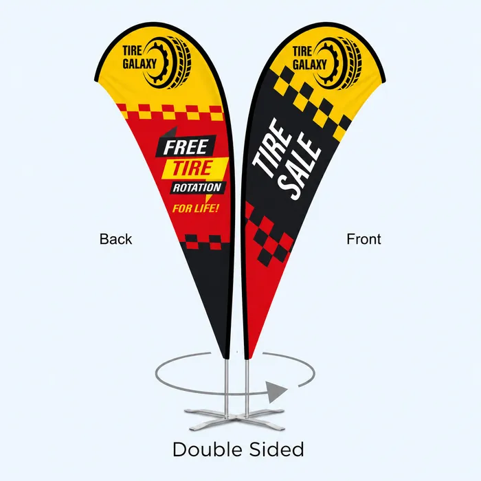 Teardrop Flags 3