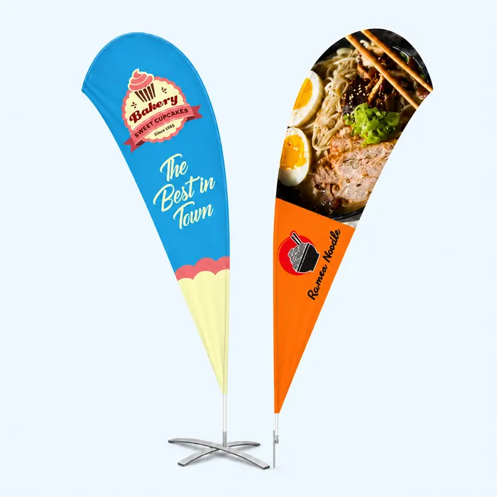 Teardrop Flags 1