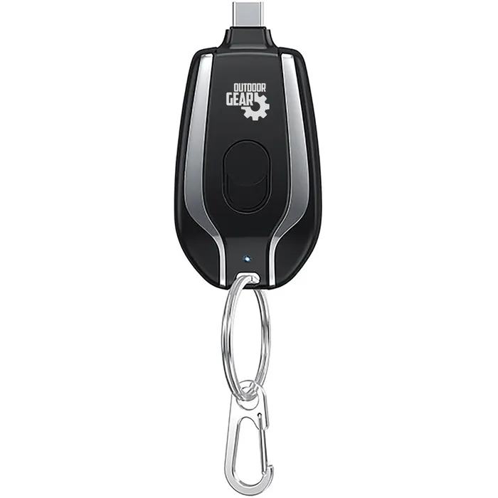 1500mAh Power Bank with Keychain for iPhone 2