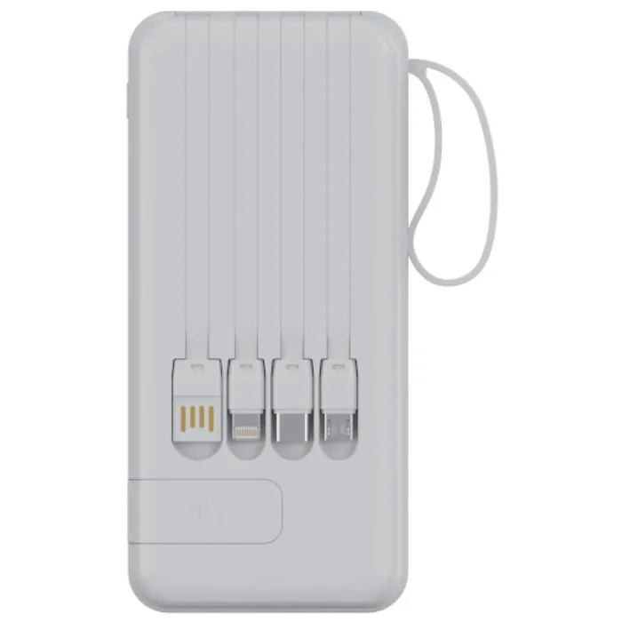 LED Display 8000 mAh Power Bank With Flashlight 12