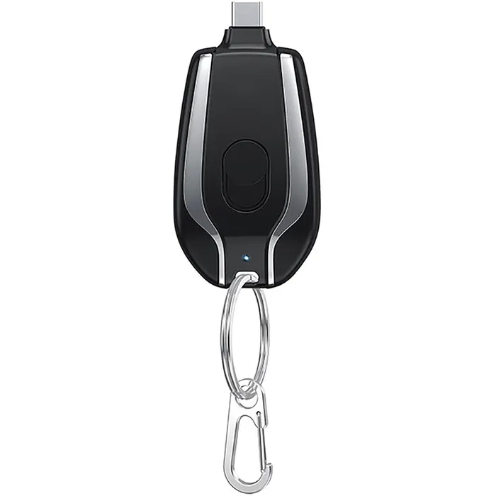 1500mAh Power Bank with Keychain for iPhone 4
