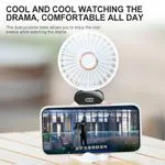 Rechargeable Digital Display Folding USB Fan 5