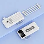 LED Display 8000 mAh Power Bank With Flashlight 8