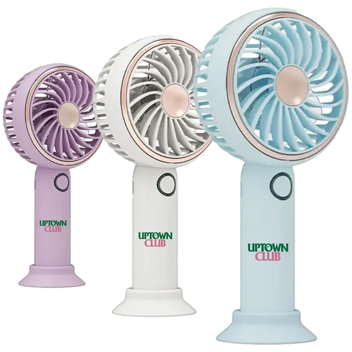 Simple LED and Handheld USB Rechargeable Fan 1