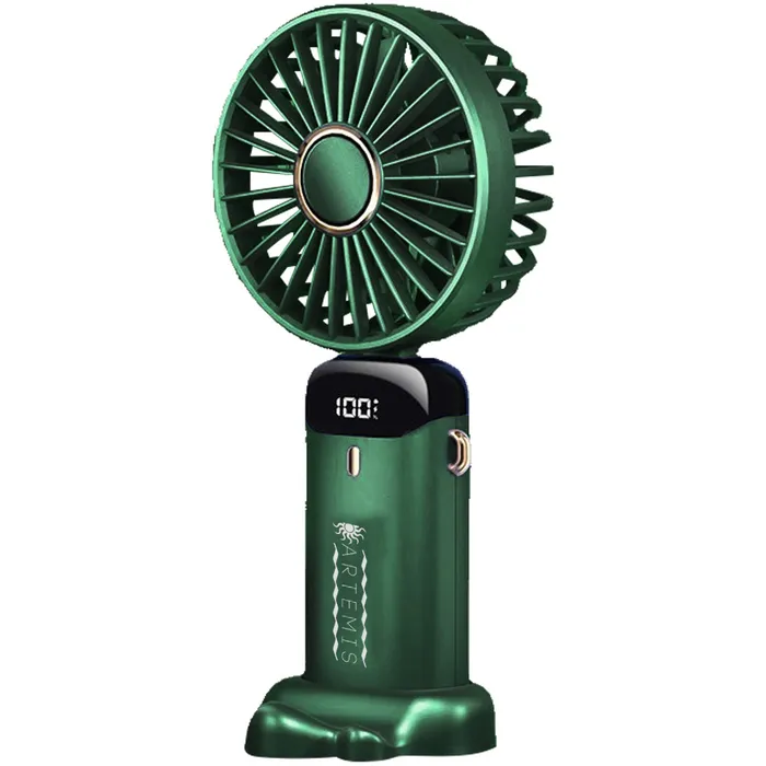 Rechargeable Digital Display Folding USB Fan 6