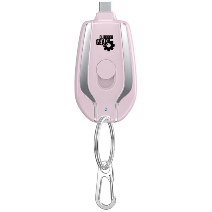 1500mAh Power Bank with Keychain for iPhone 3